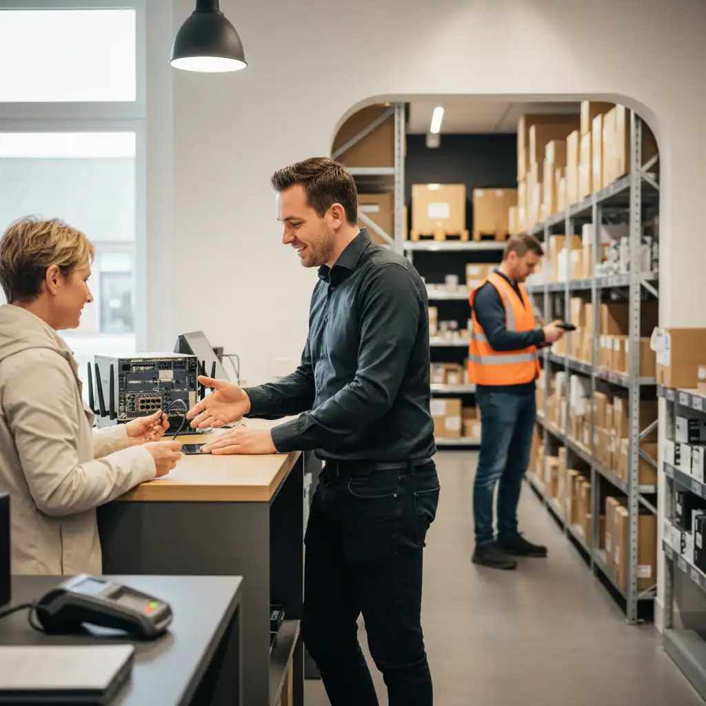 Balie- en magazijnmedewerker | Dagdienst | Afwisselend werk