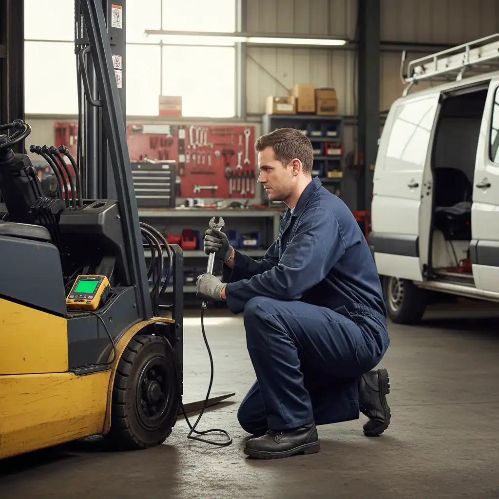 Monteur Heftrucks | Sleutelwerk met vrijheid | Tot €4.300 in dagdienst