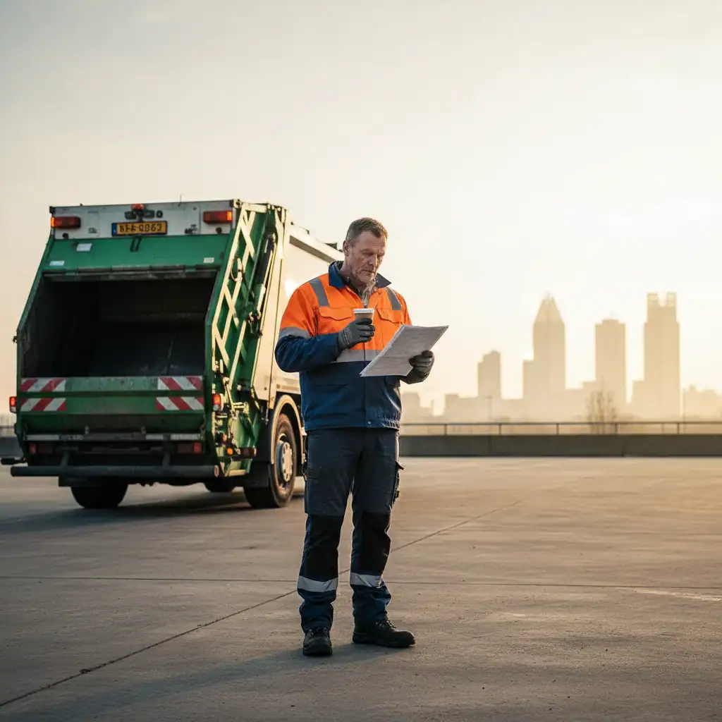 Chauffeur afvalinzameling Den Haag