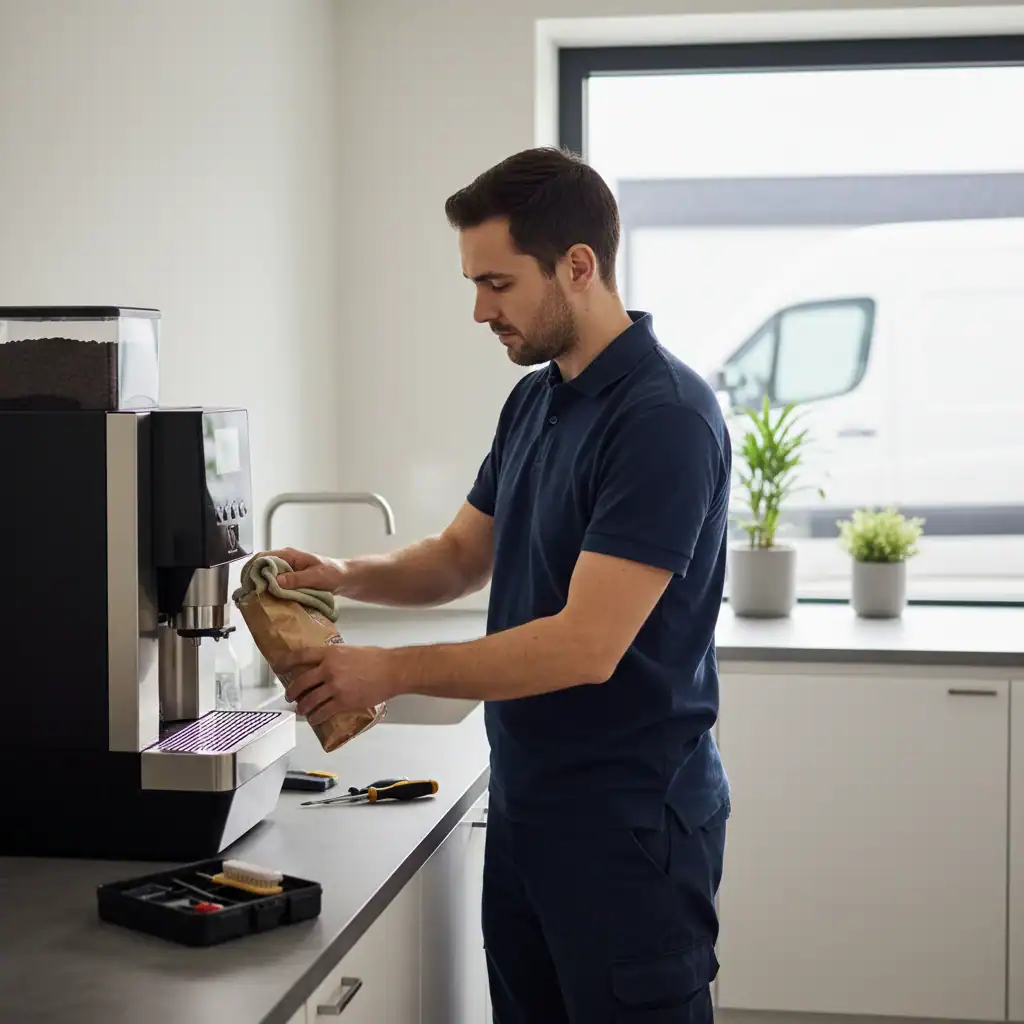 Chauffeur en onderhoud van koffiemachines | vakantiewerk