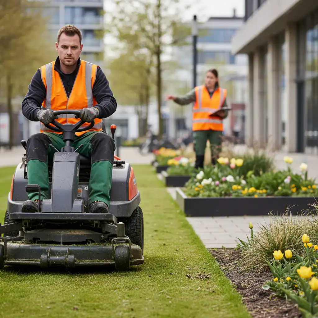 Maaimachinist groen | Bollenstreek