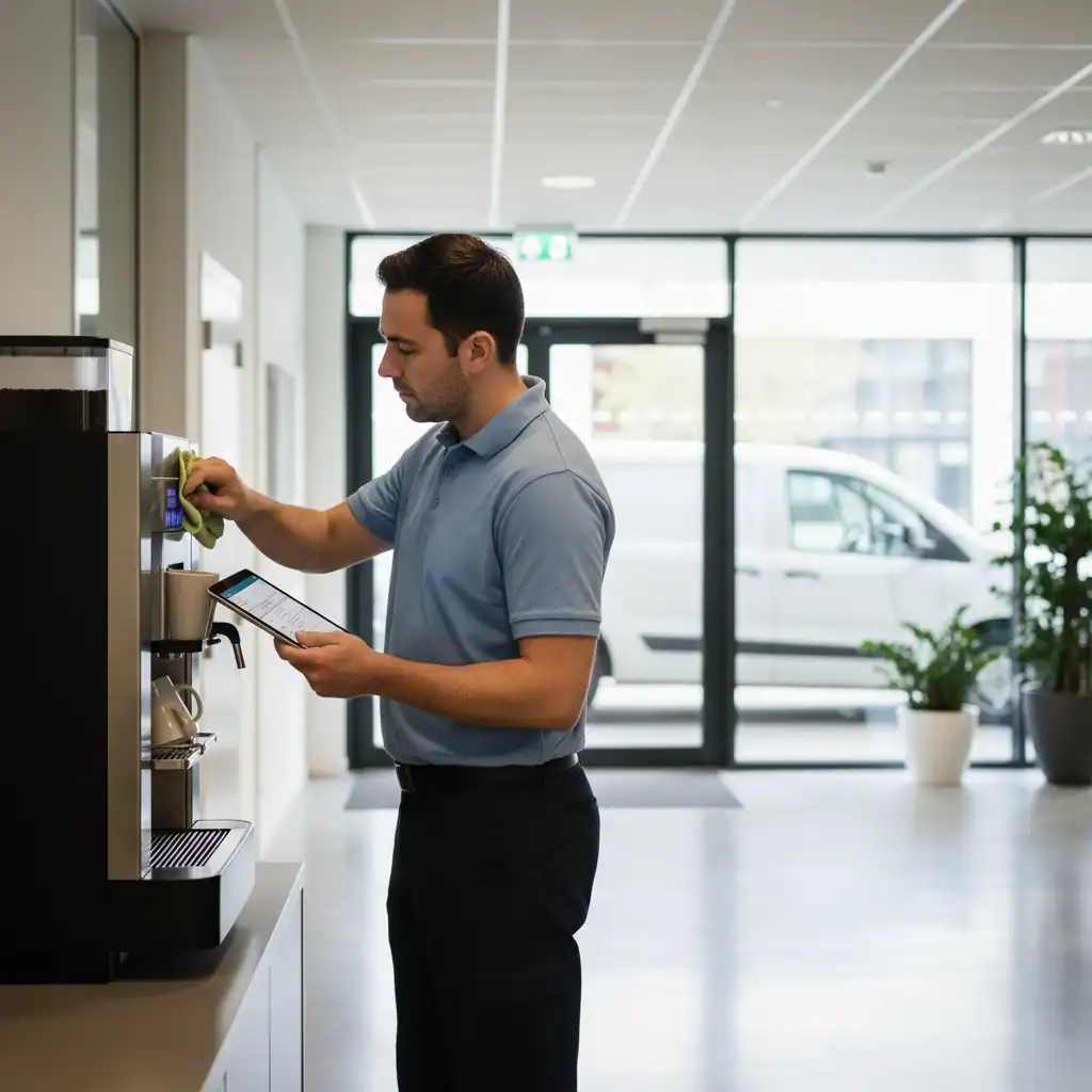 Vakantiebaan servicechauffeur koffie