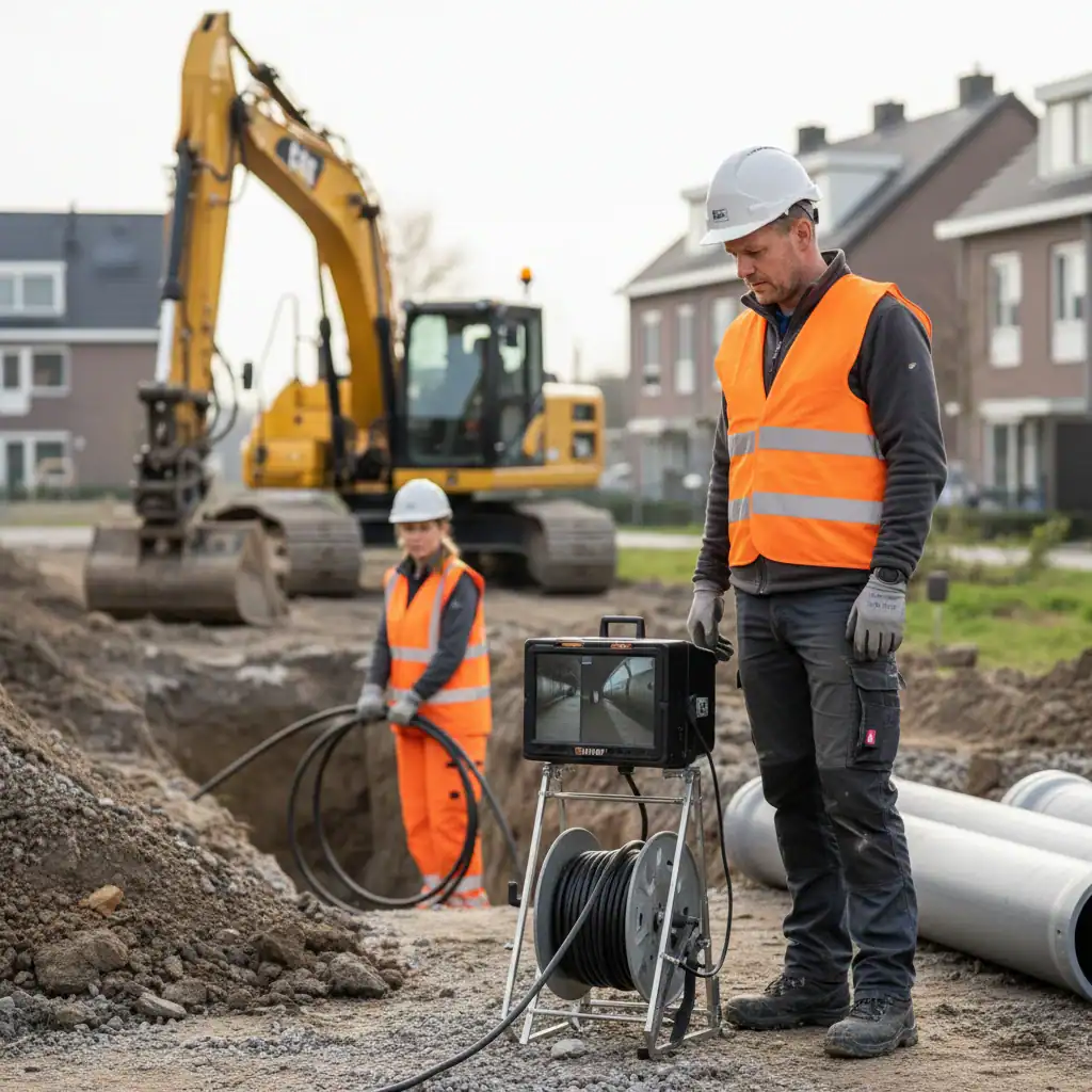 Voorman riool- en leidingstelsel