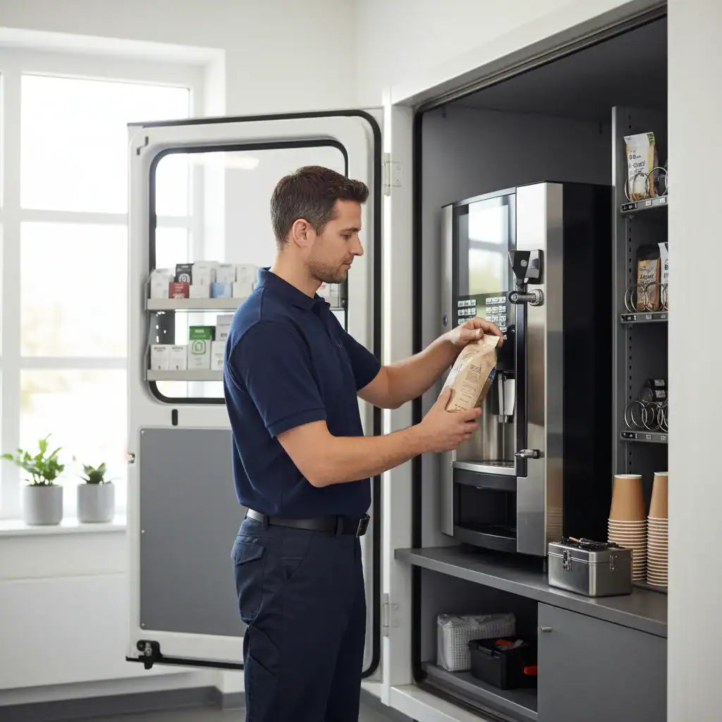 Medewerker verzorging koffieautomaten
