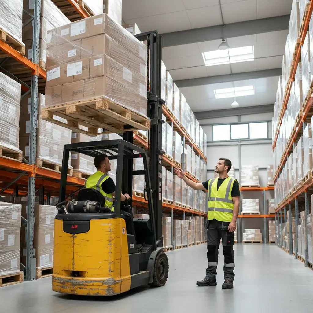 Reachtruck / Heftruckchauffeur