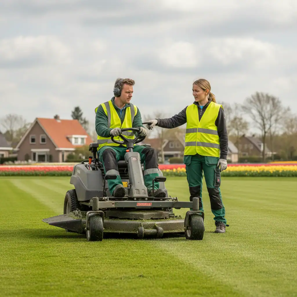 Maaimachinist groen | Bollenstreek