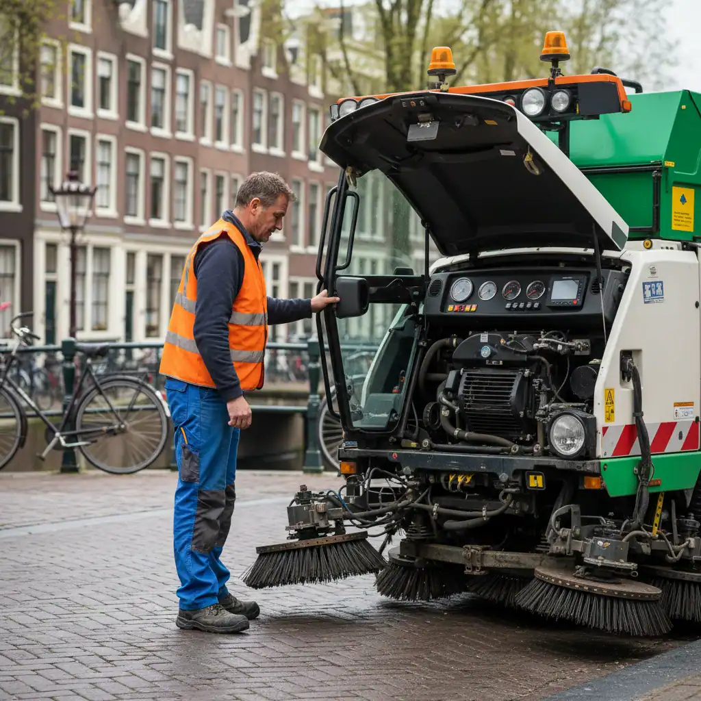 Veegmachinist | T-rijbewijs vereist
