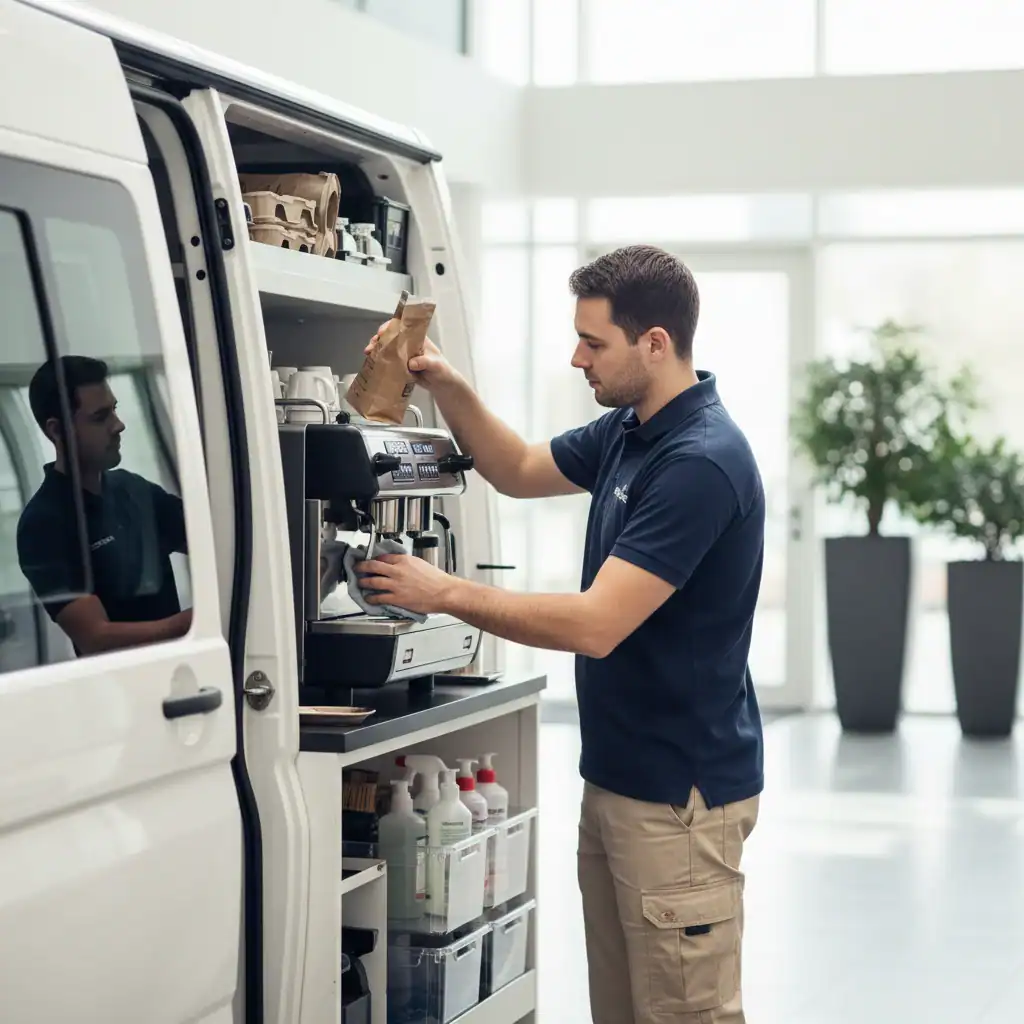 Chauffeur koffieautomaten – Roosendaal