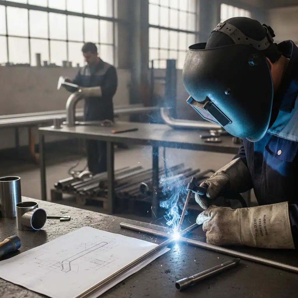 TIG Lasser RVS / Pijpfitter | €4000 | Technisch vakwerk