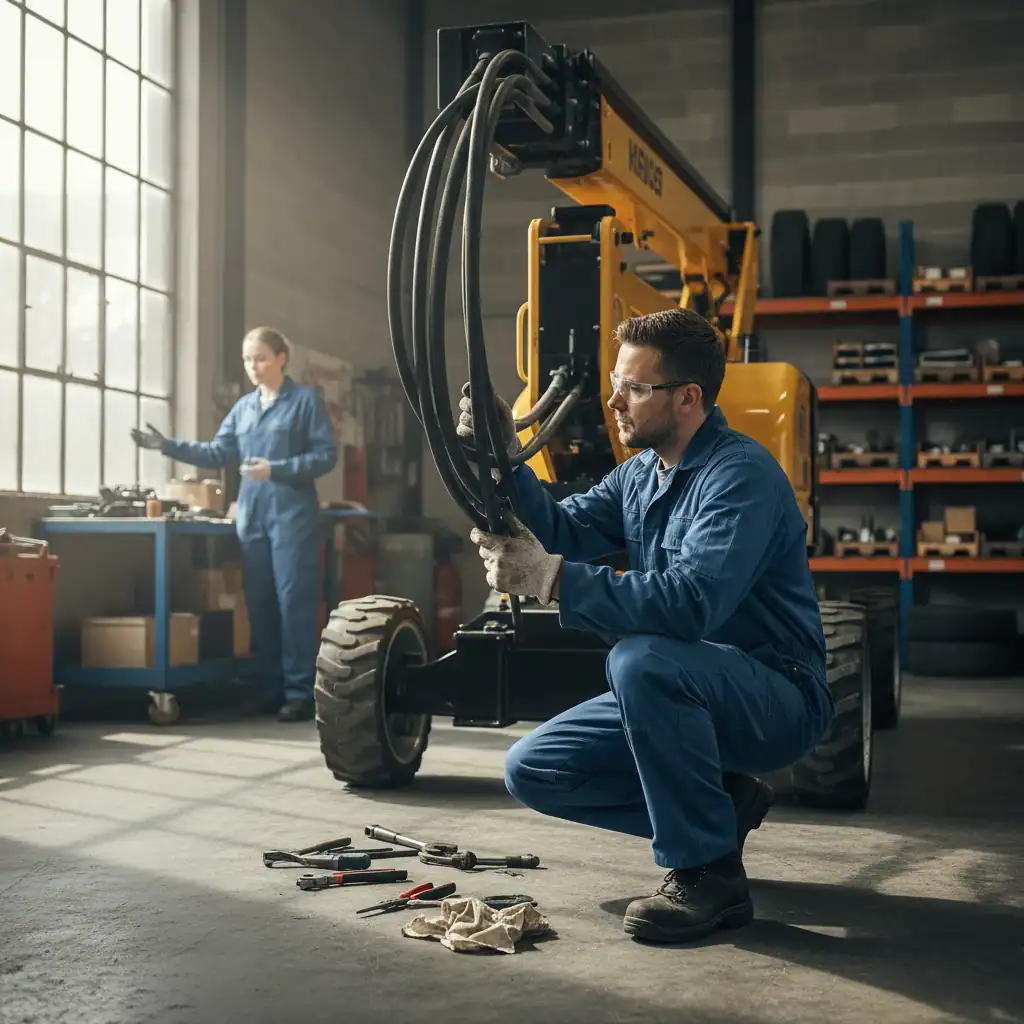 Monteur Hoogwerkers | €3.200 – €3.800 | Servicebus | Afwisselend werk