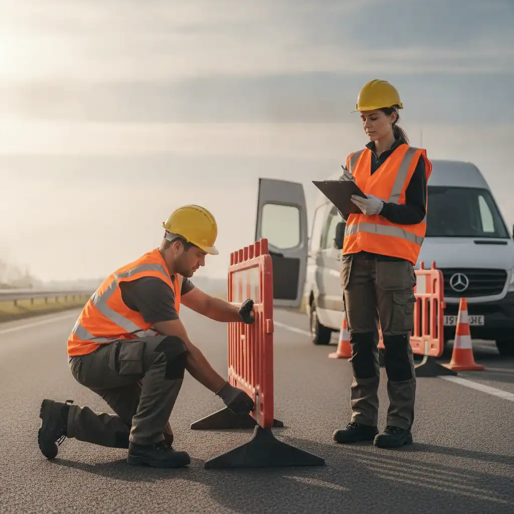 Bijrijder/chauffeur – Verkeersmaatregelen