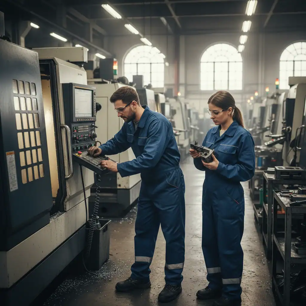 CNC frezer 2-ploegendienst|15,5% ploegentoeslag!!
