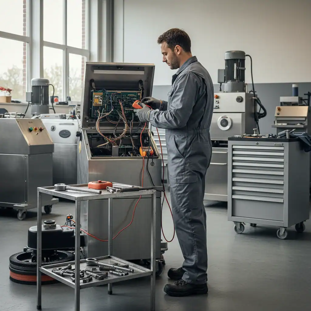 Servicemonteur reinigingsmachines