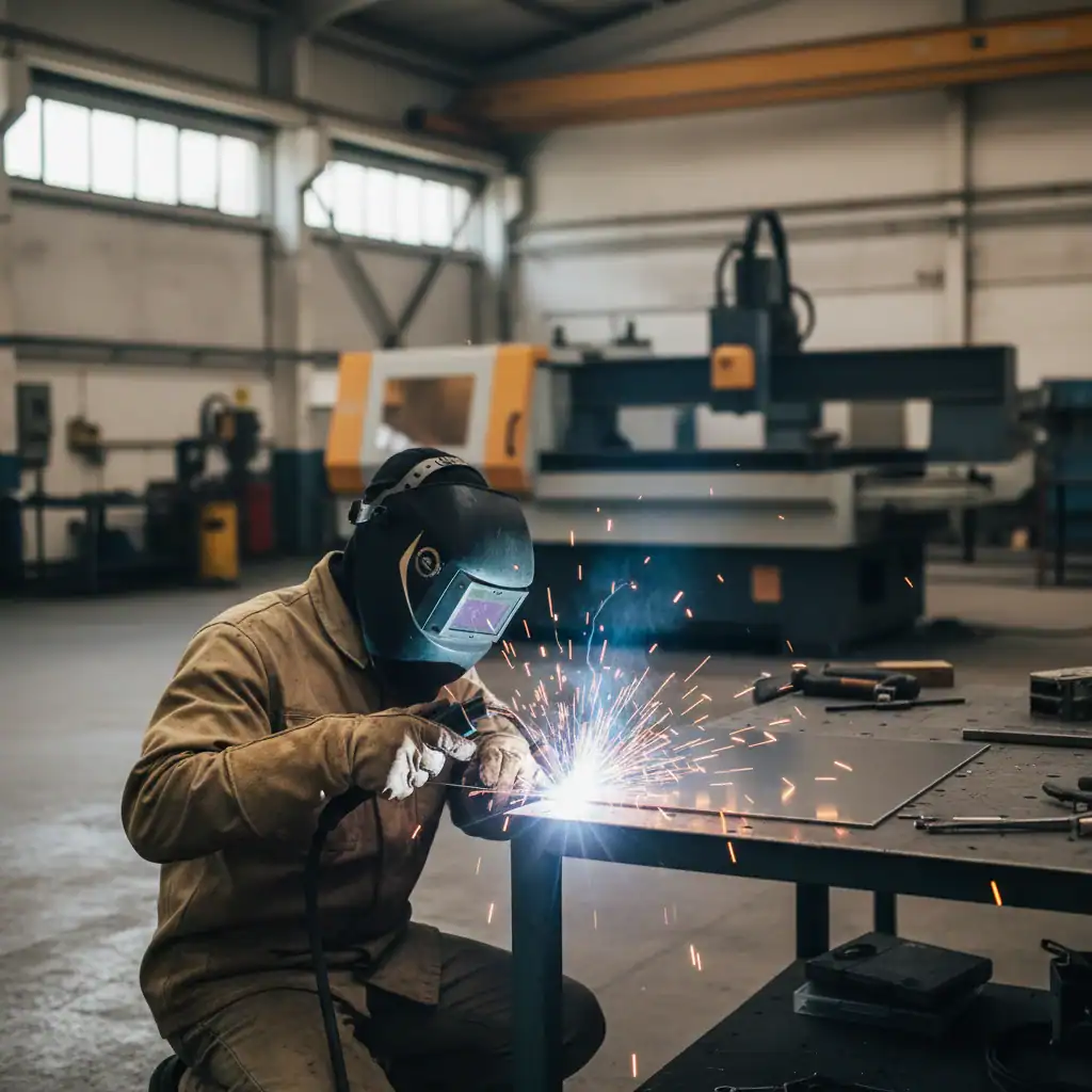 Lasser 2 ploegen MIG/MAG & TIG RVS