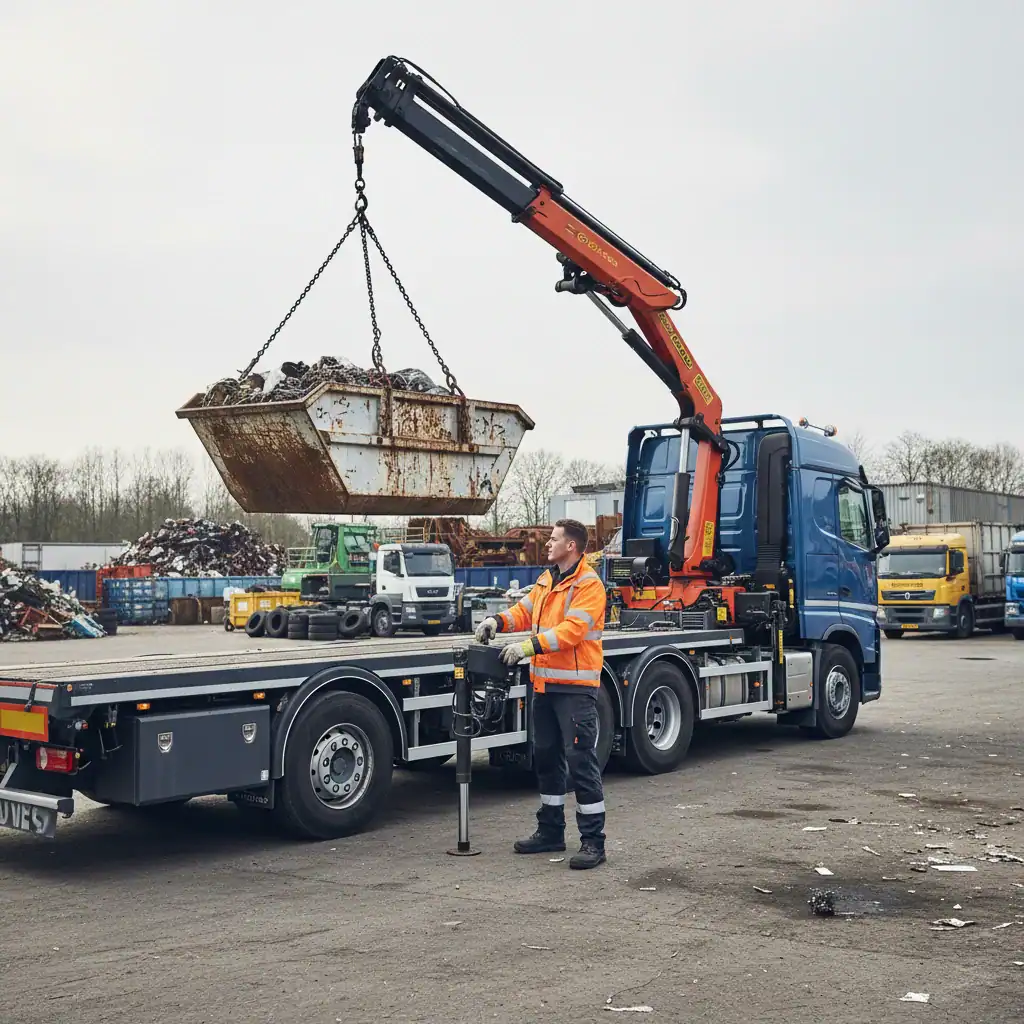CE chauffeur | kraan-combi