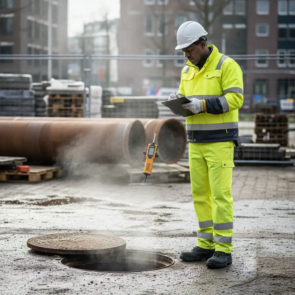 Voorman riool- en leidingstelsel