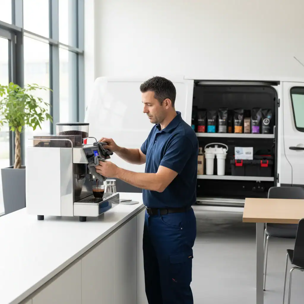 Service Chauffeur koffiemachines | Veel vrijheid!