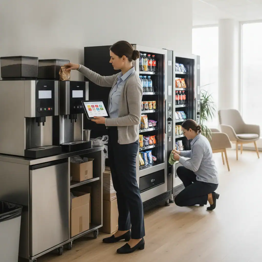 Medewerker koffieautomaten zomerbaan