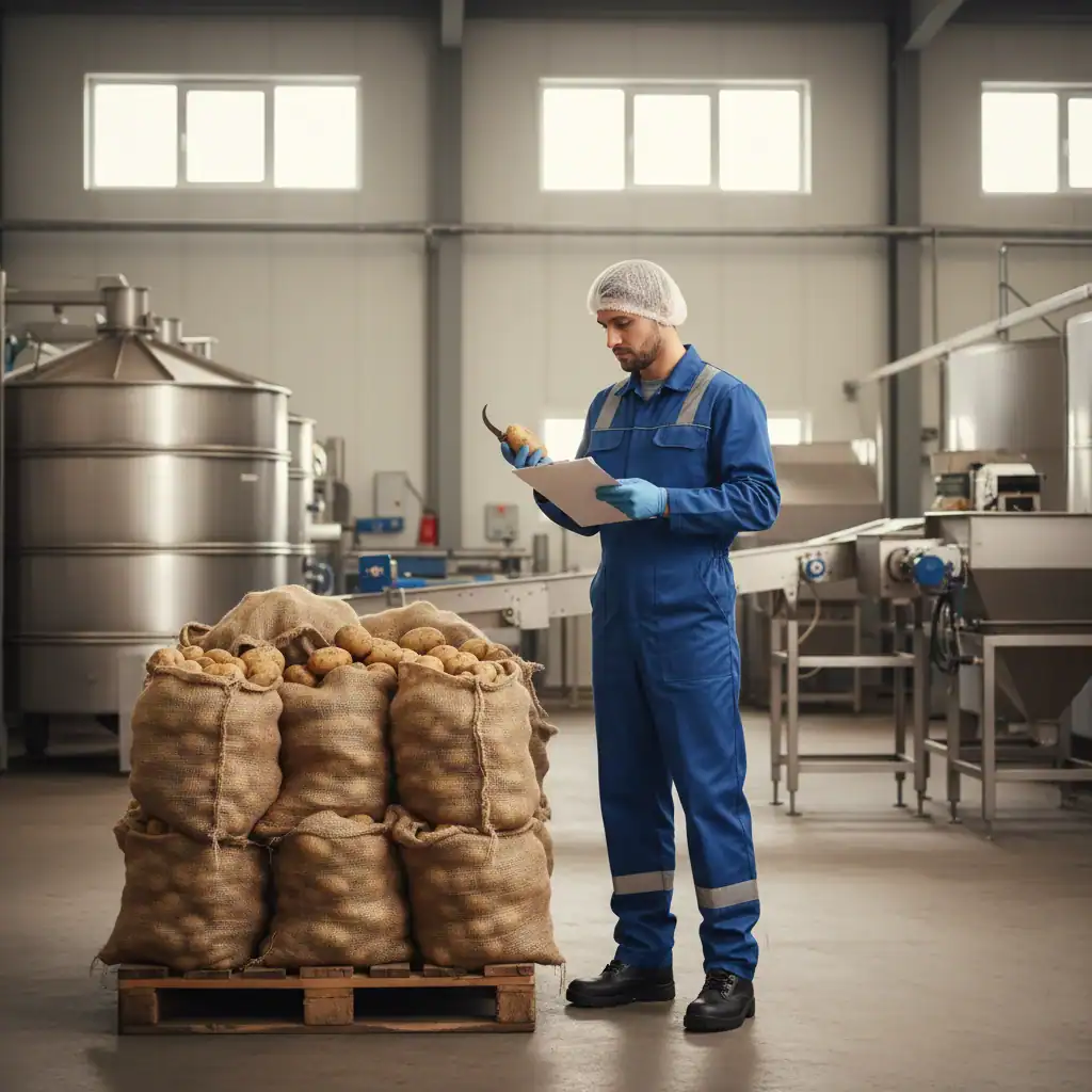 Logistiek medewerker ontvangst grondstoffen