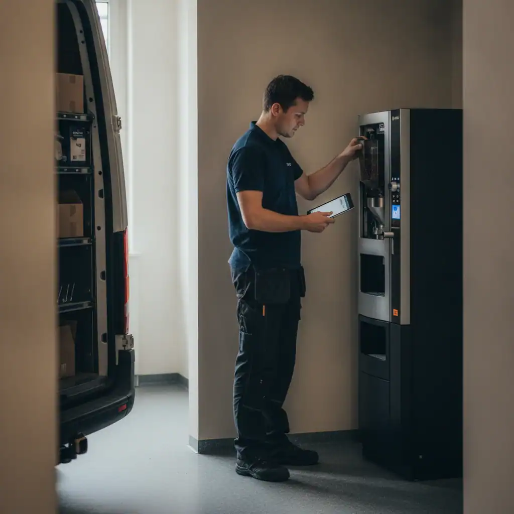 Routechauffeur koffieautomaten zomerbaan