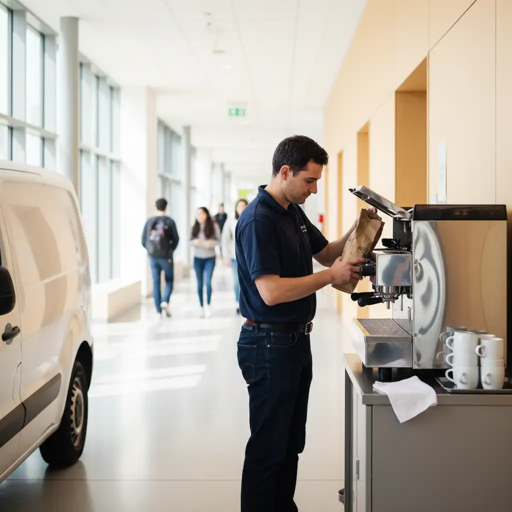 Koffie Operator | Universiteitscampus | Rijbewijs B