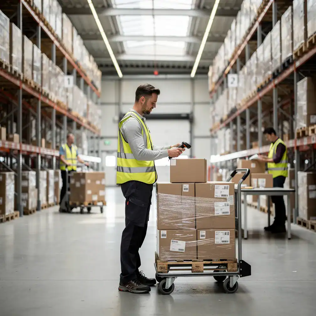 logistiek werk in diensten