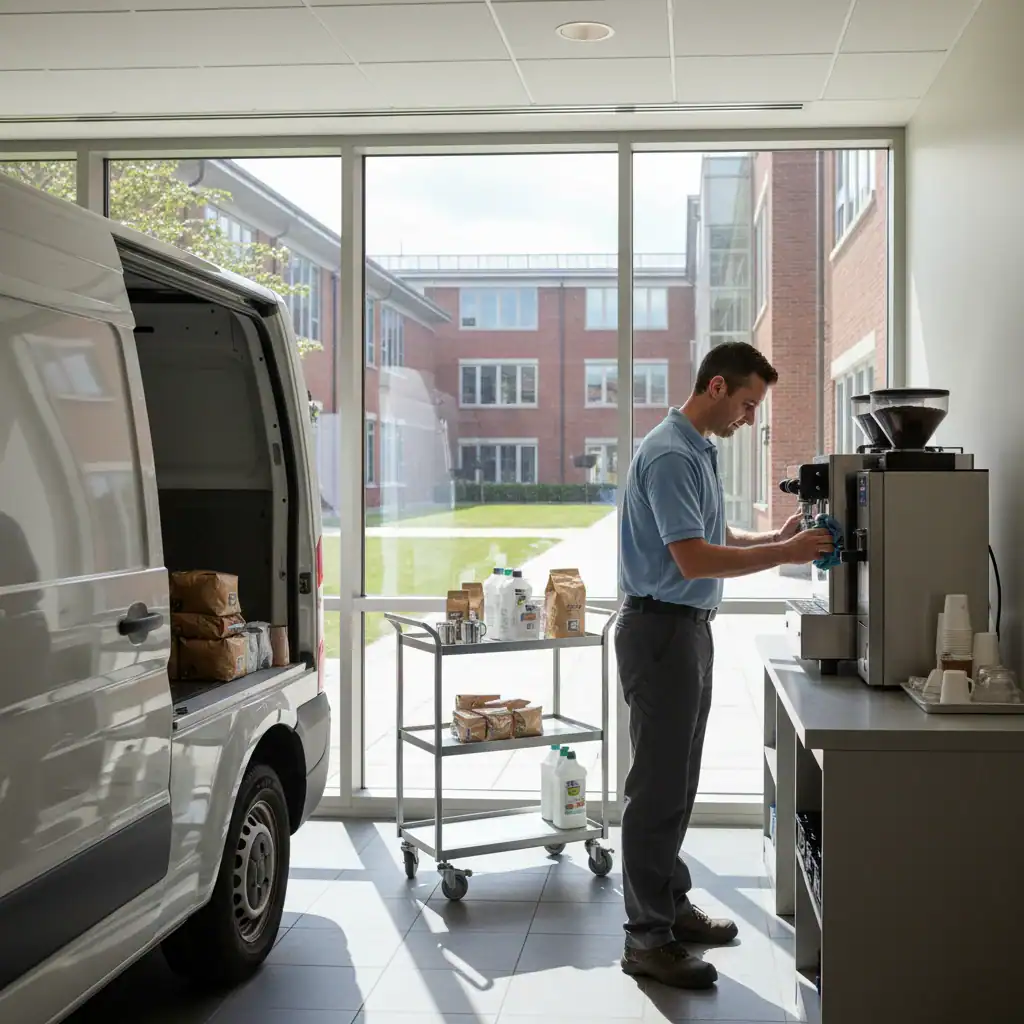 Operator Koffievoorziening Campus | Bestelbus