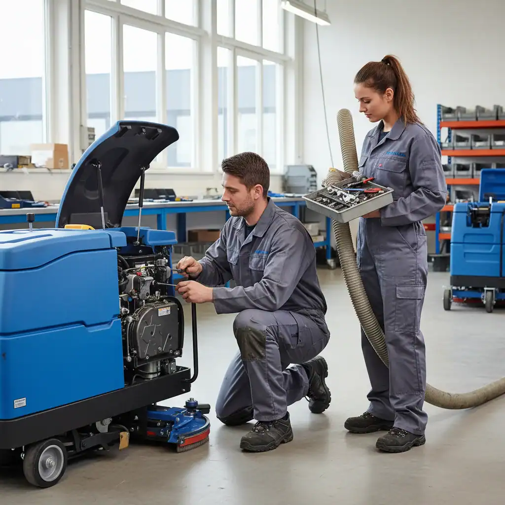 Servicemonteur reinigingsmachines