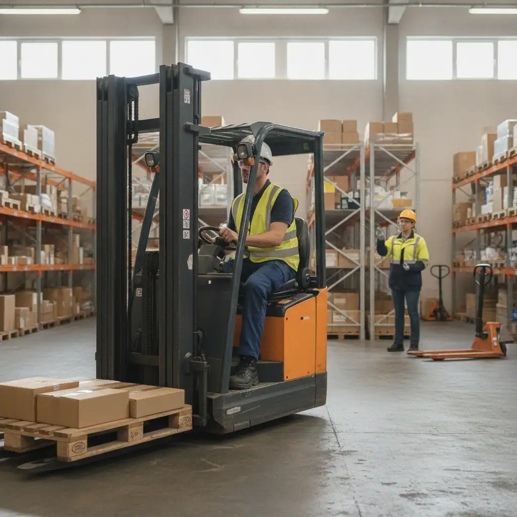 Reachtruck / Heftruckchauffeur