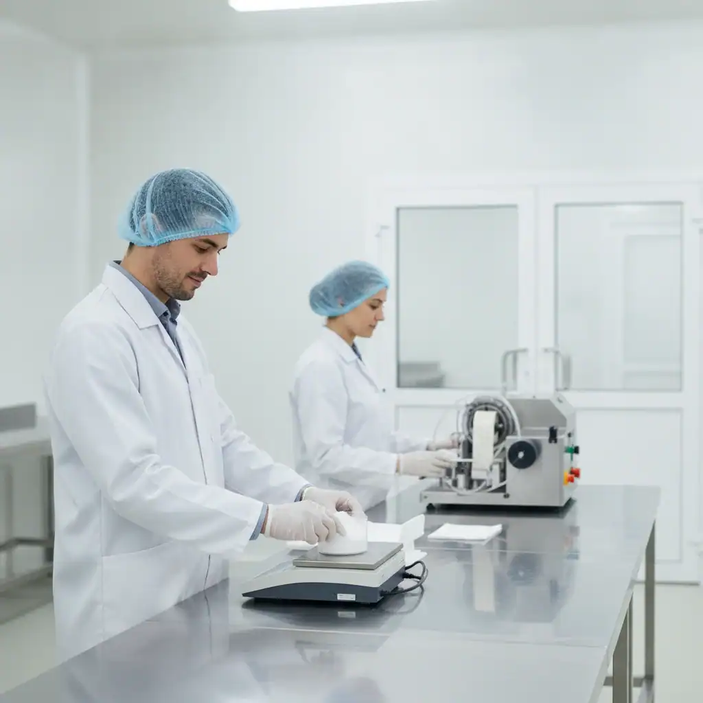 Productiemedewerker laboratoriumproducten