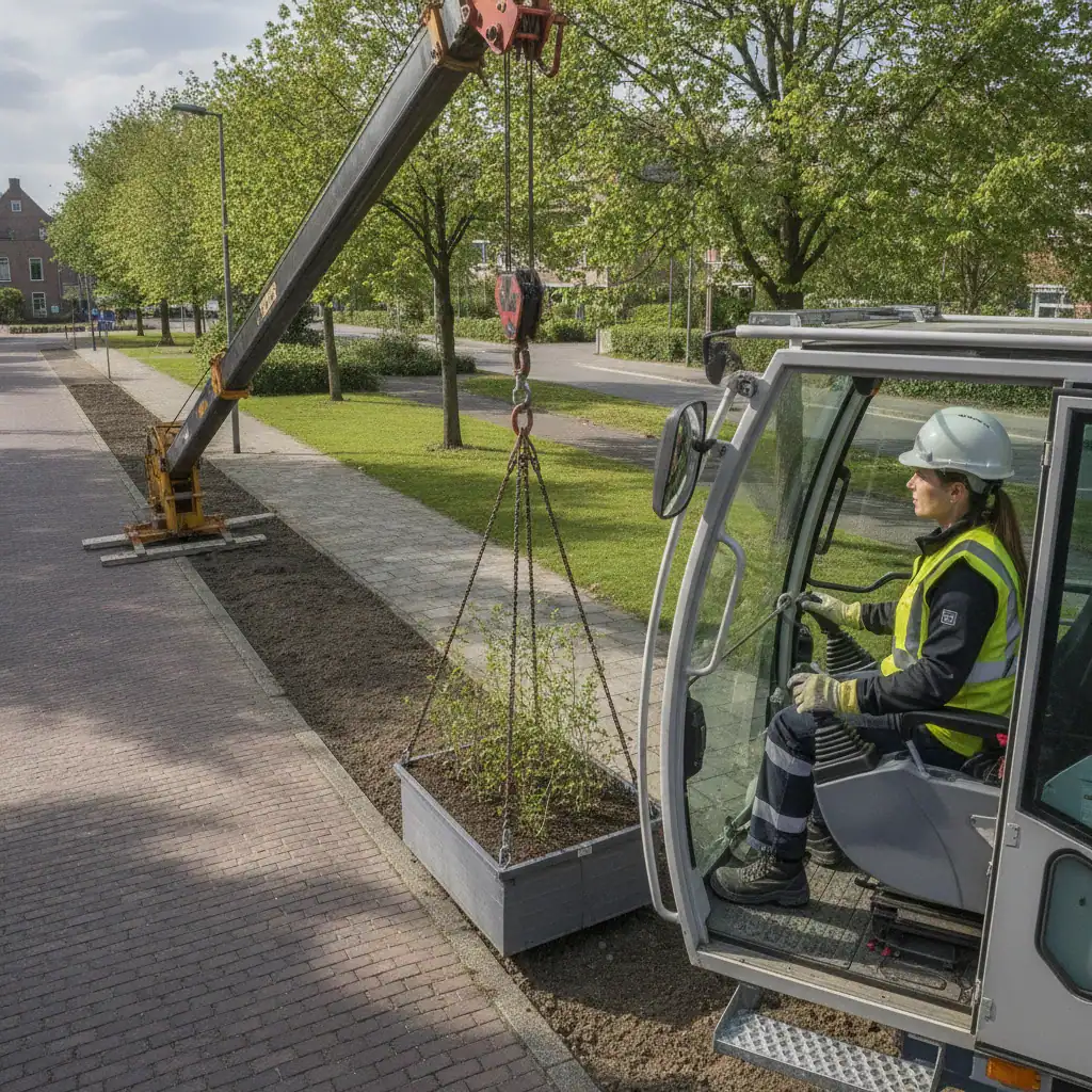 Kraanmachinist | Groenvoorziening