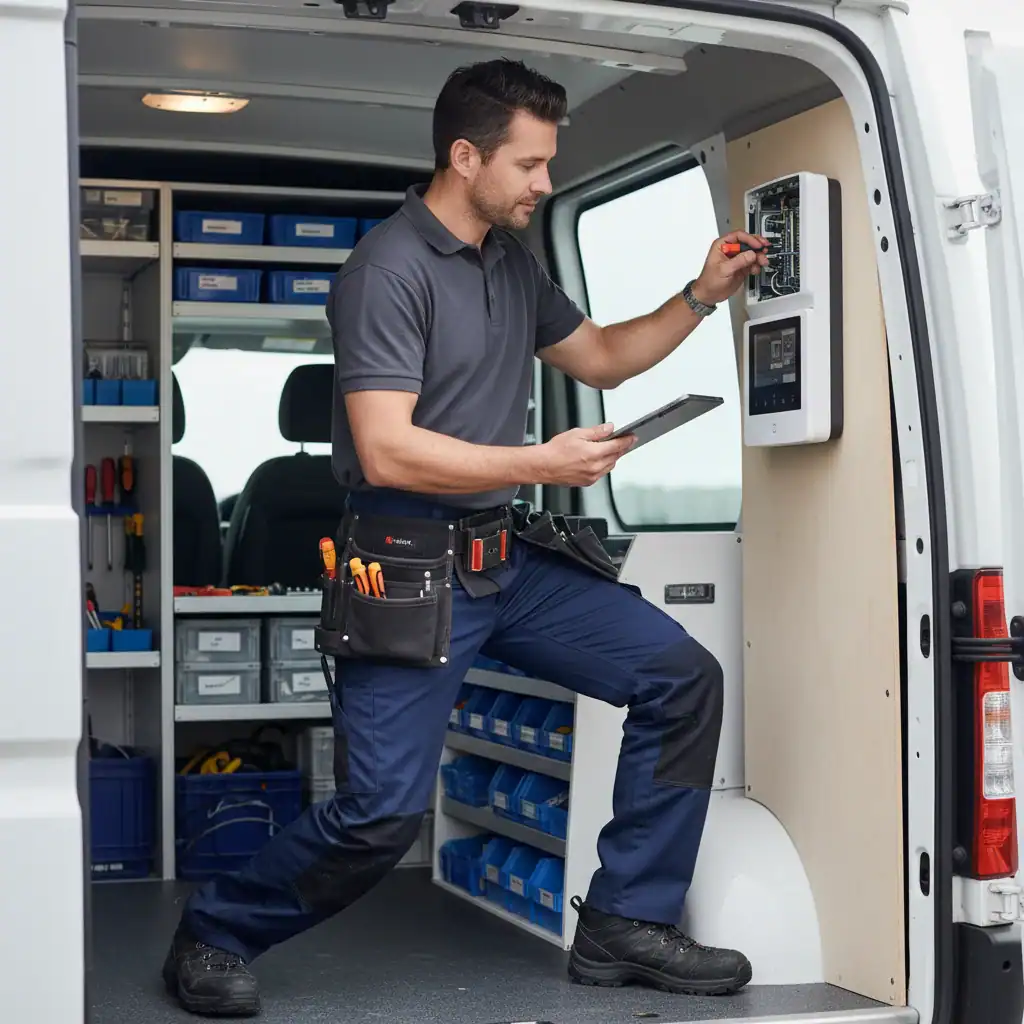 Servicemonteur beveiligingssystemen