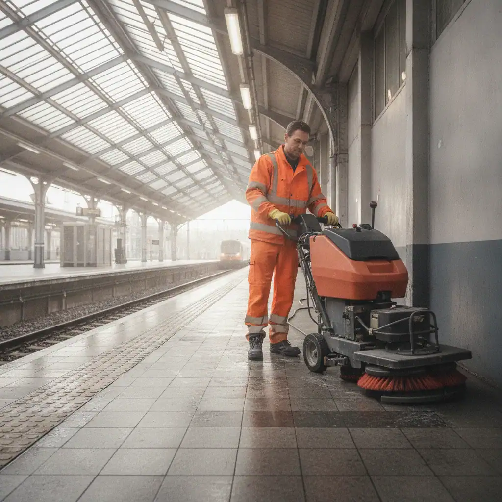 Specialistisch reiniger in de spoor- en stations reiniging | vanaf €2.800 pm | Rotterdam