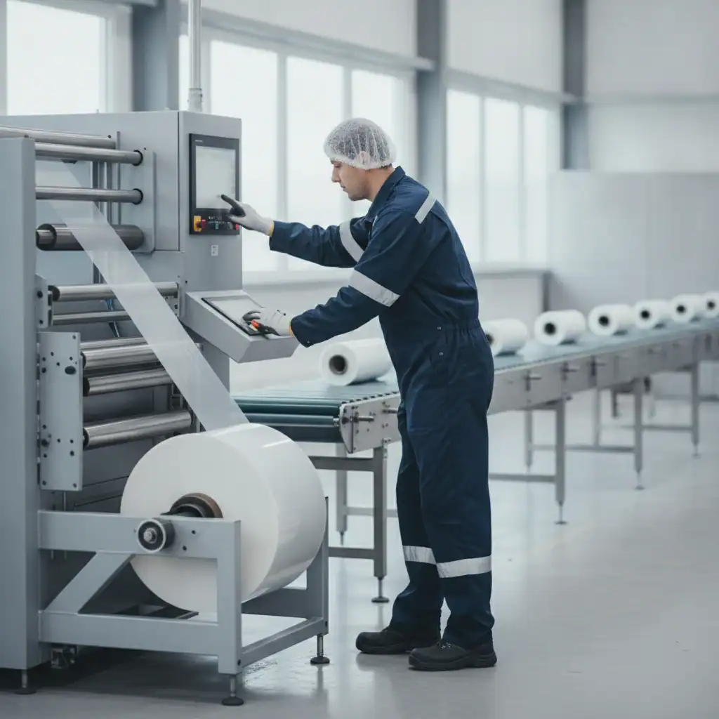Operator 5-ploegendienst in Edam