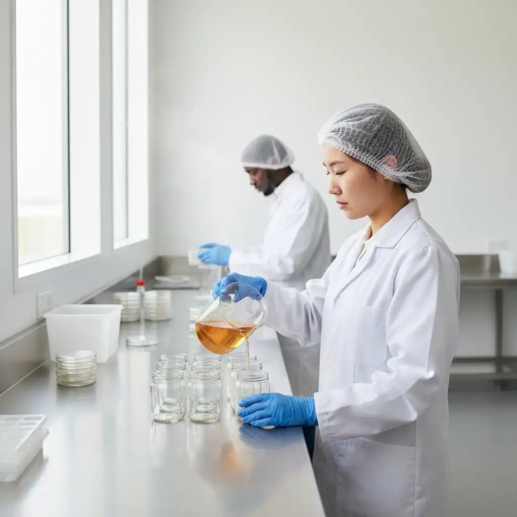 Productiemedewerker laboratoriumproducten