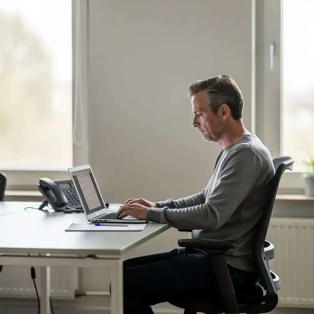 Computerwerk bij administratief werk in Deventer