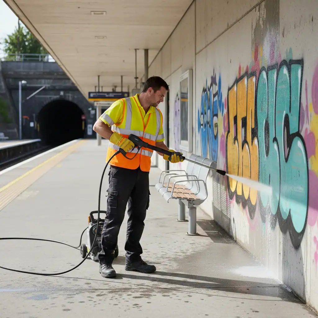 Specialistisch reiniger in de spoor- en stations reiniging | vanaf €2.800 pm | Zoetermeer