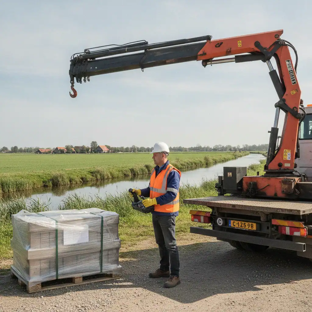 Chauffeur Kraanwagen met rijbewijs C