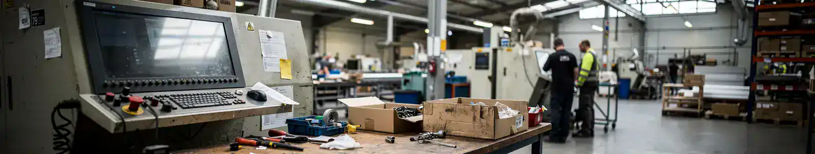 Werkplaats bij industriële bedrijven in de Drechtsteden