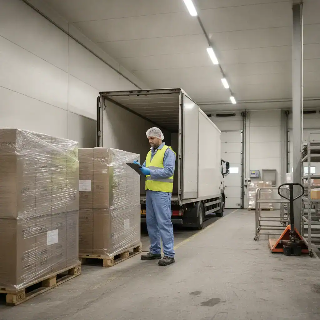 Vrachtwagen laden bij logistieke bedrijven in Ede
