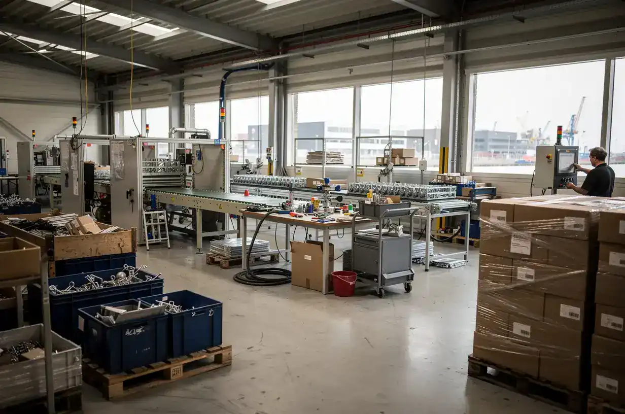 Productielijn in de maakindustrie in Deventer