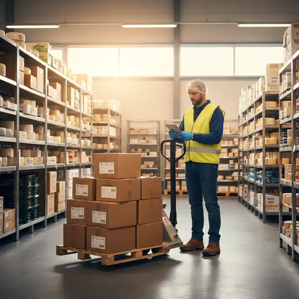 Pallets controleren bij vacatures logistiek in Drachten