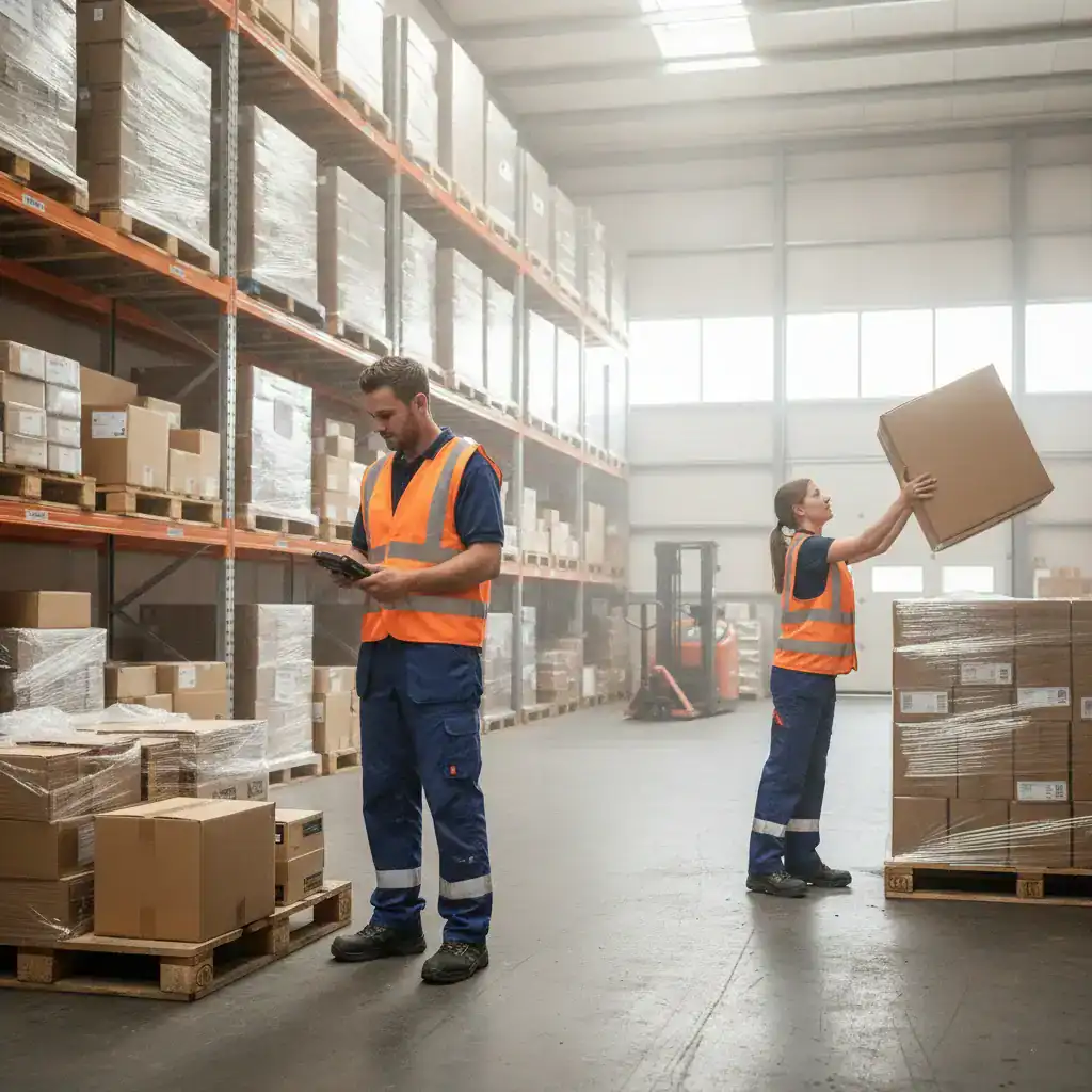 Wat doet een logistiek medewerker in Waalwijk?