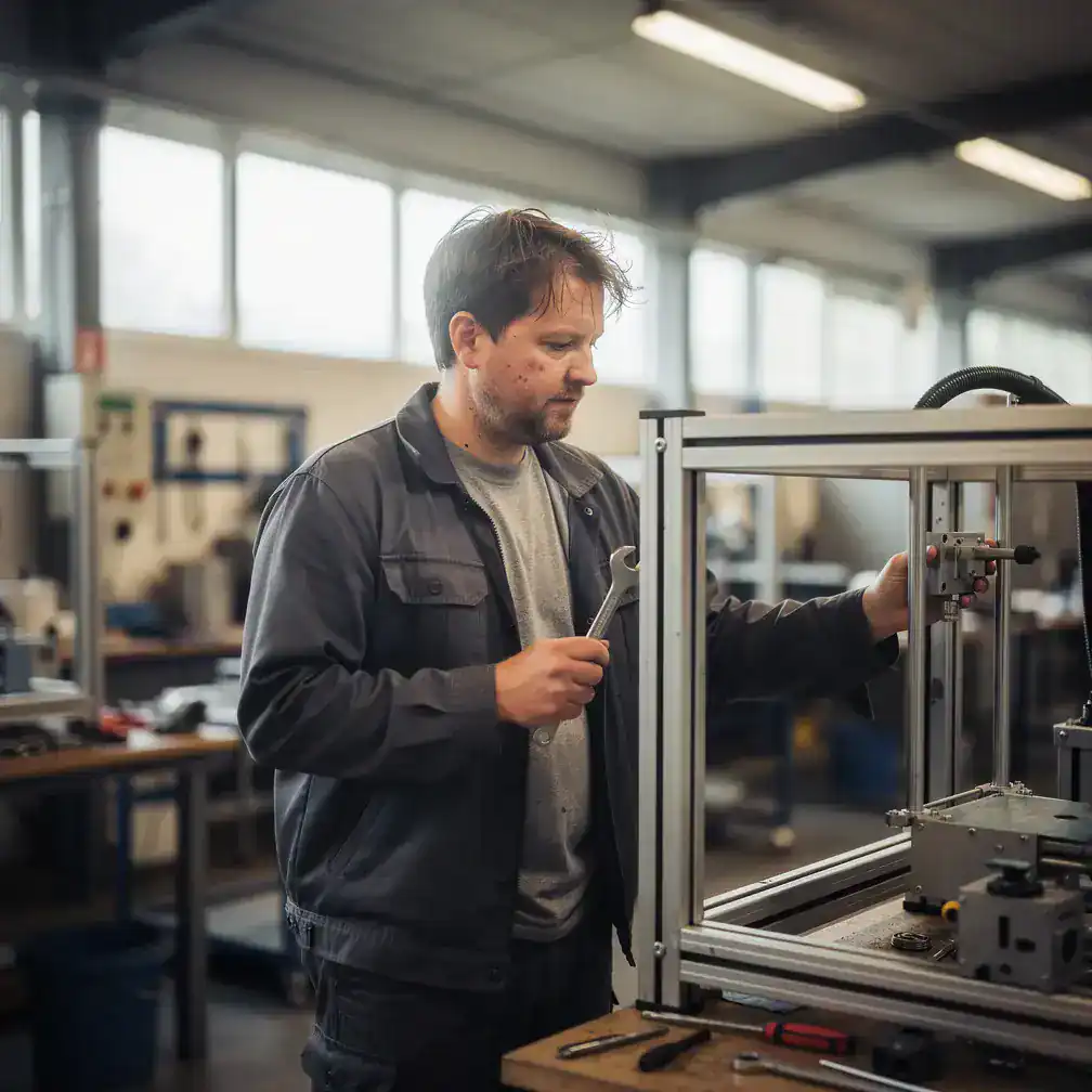 Monteur bij werken in de techniek in Deventer