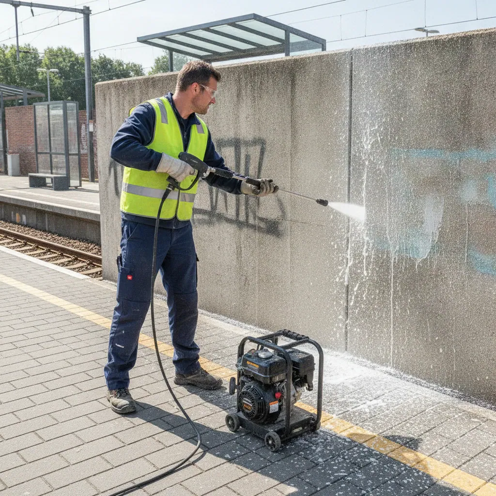 Specialistisch reiniger in de spoor- en stations reiniging | vanaf €2.800 pm | Den Haag