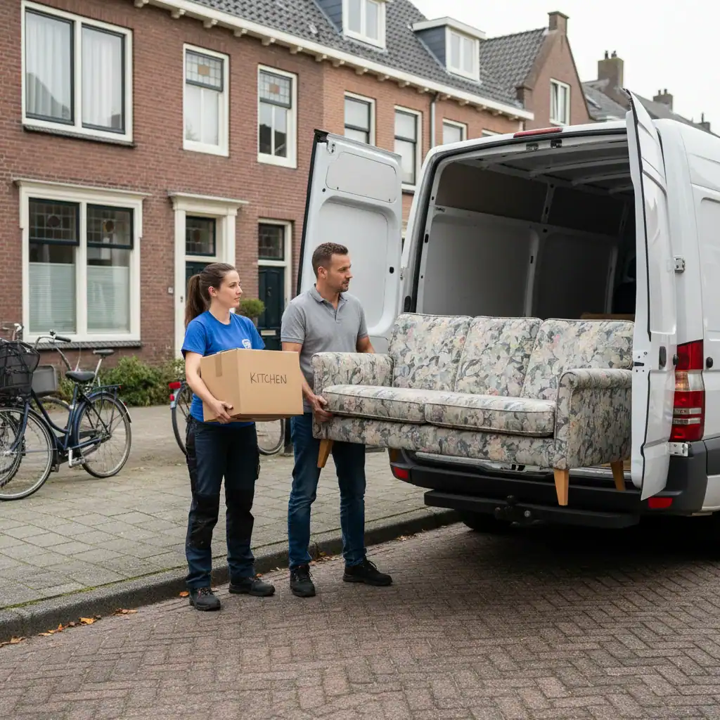 Verhuizer | Bijrijder | Lekker fysiek bezig