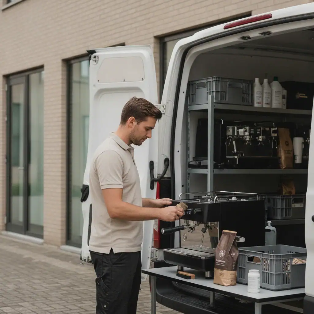Service Chauffeur koffiemachines | Veel vrijheid!