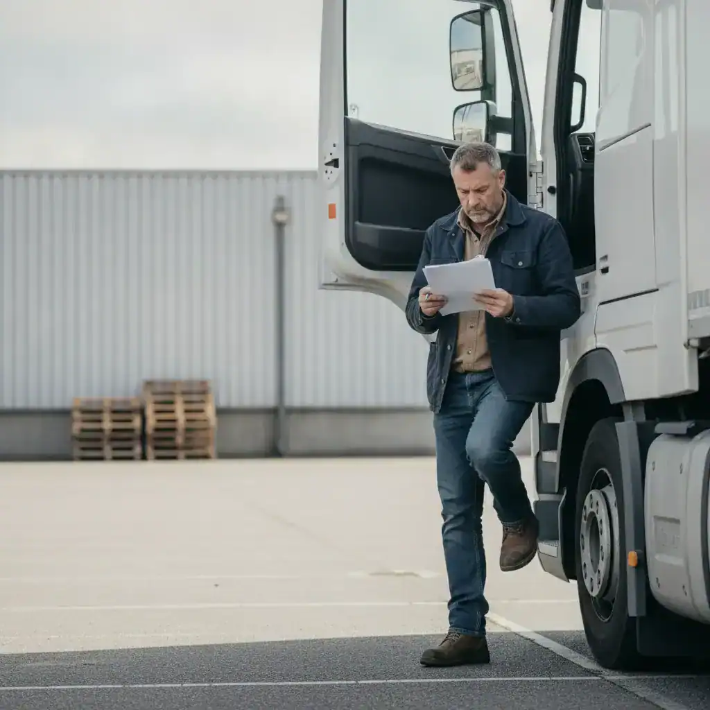 Chauffeur bij een van de logistieke bedrijven in Gorinchem